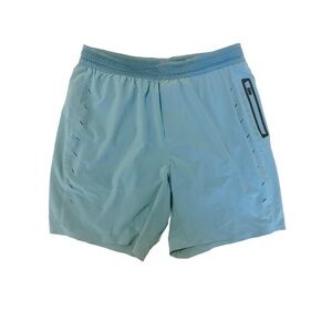 Ten Thousand Light Blue Athletic Shorts
